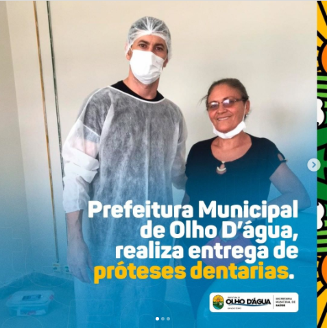 Imagem da notícia 160 - Secretaria de Saúde realizou no último sábado(25) a entrega de próteses dentárias