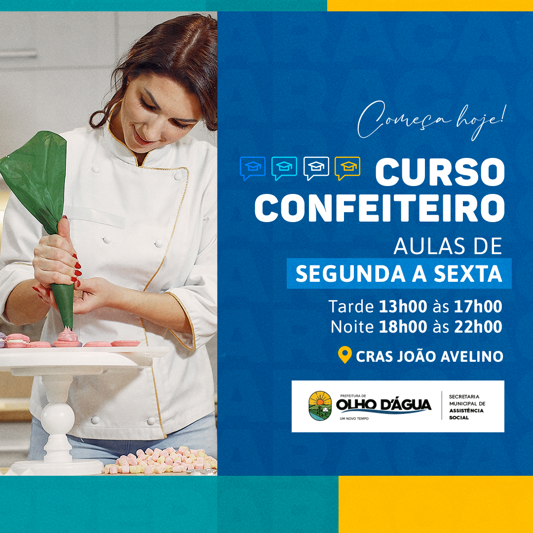 Imagem da notícia 177 - INÍCIO CURSO CONFEITEIRO