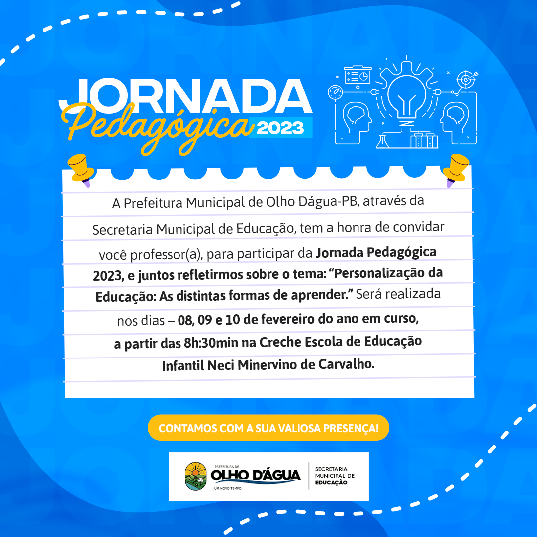 Imagem da notícia 183 - JORNADA PEDAGÓGICA 2023