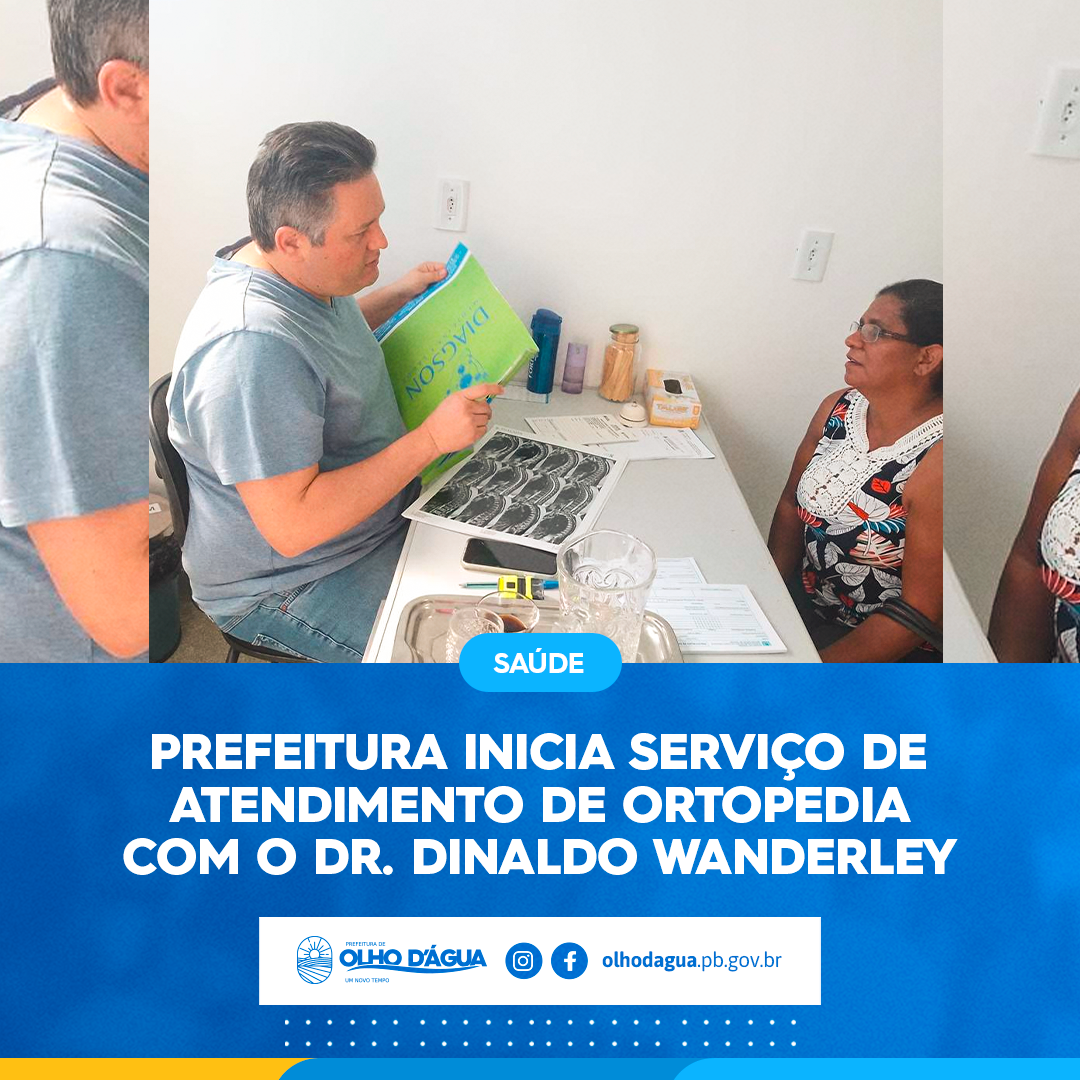 Imagem da notícia 207 - ATENDIMENTO DE ORTOPEDIA