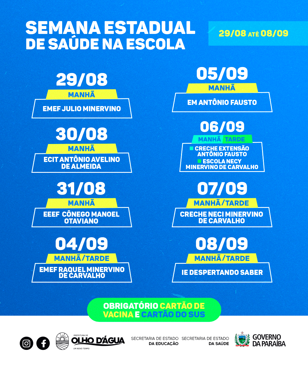 Imagem da notícia 220 - SEMANA DE SAÚDE NA ESCOLA