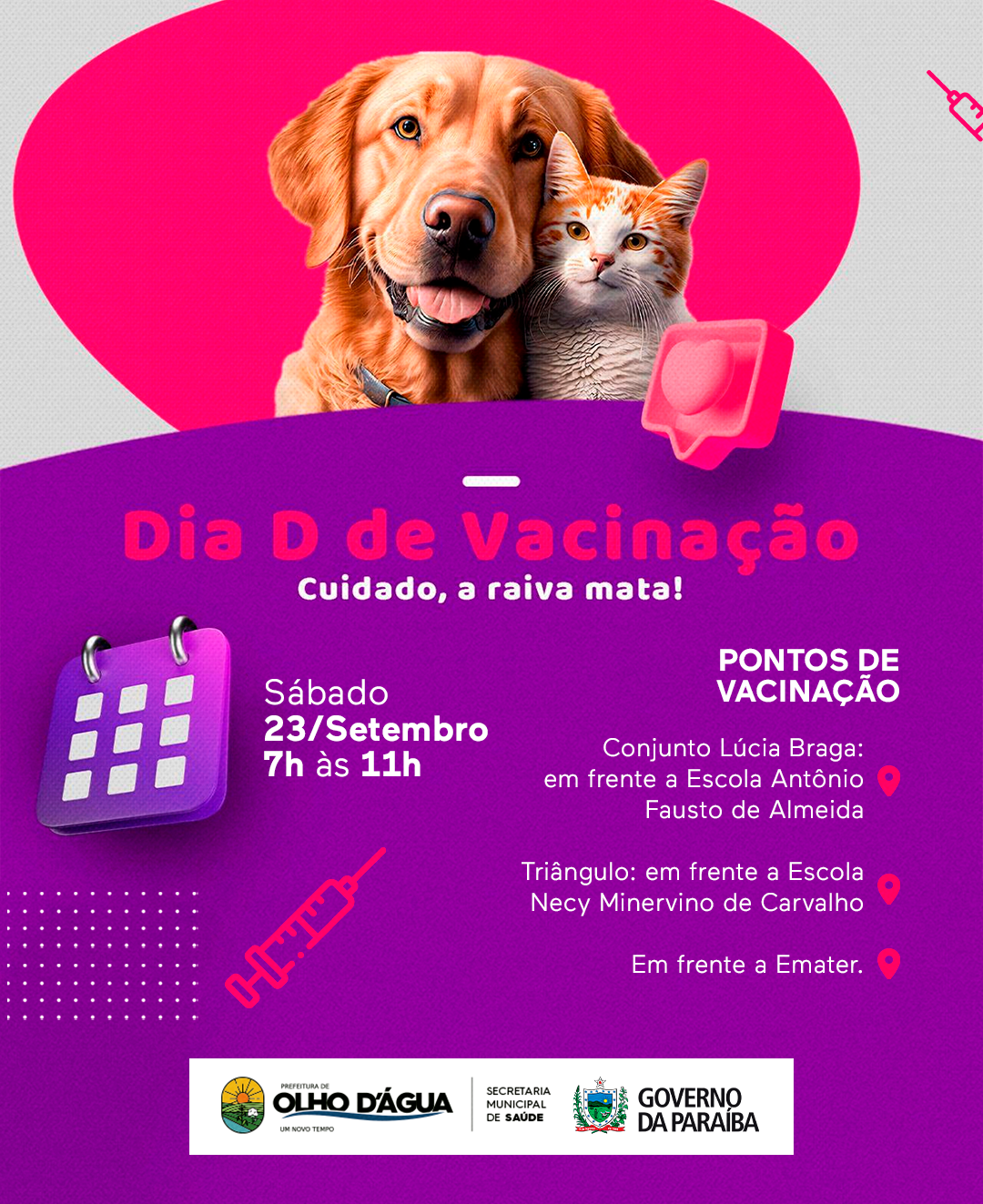 Imagem da notícia 228 - DIA D DE VACINAÇÃO