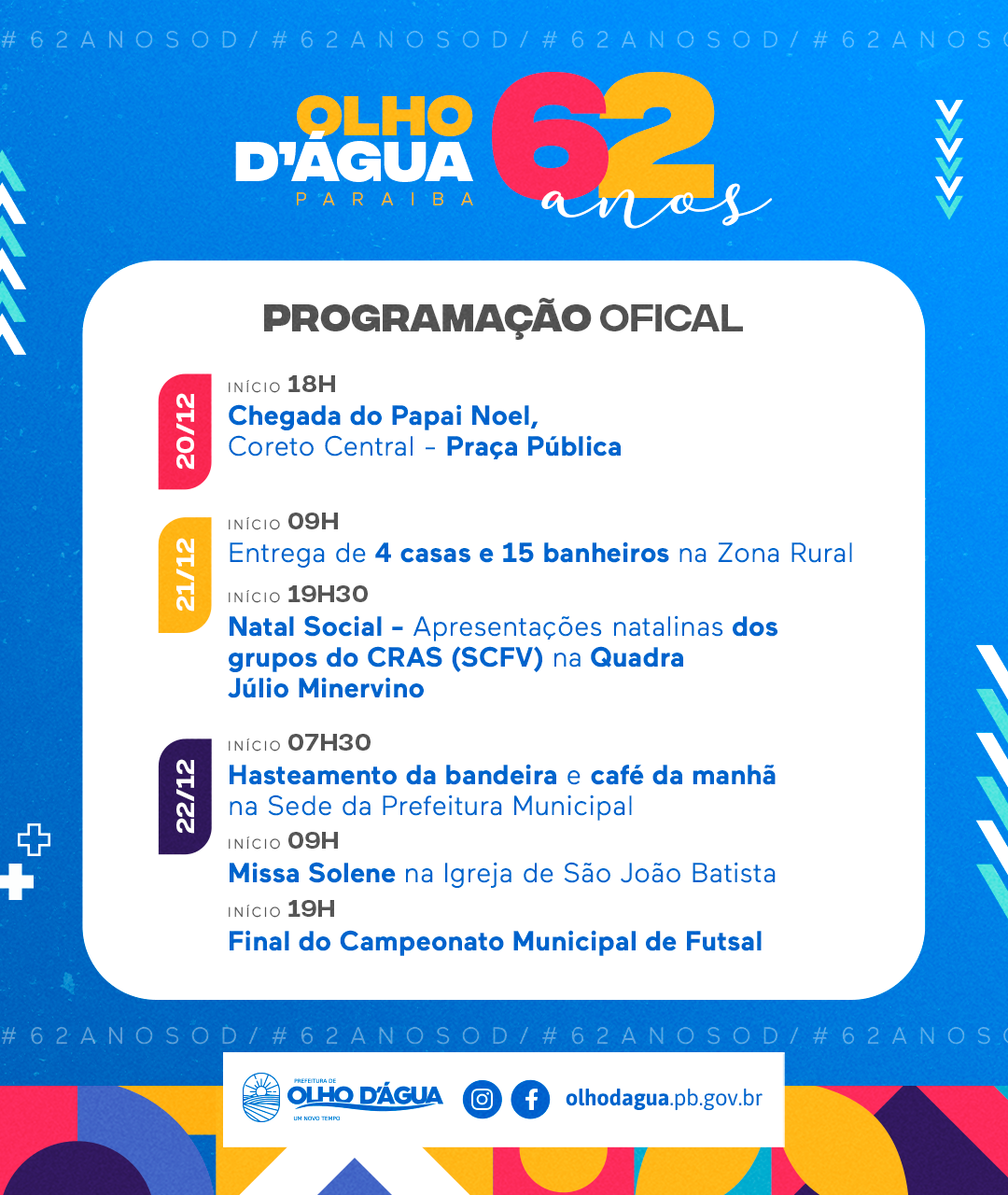 Imagem da notícia 262 - OLHO D'ÁGUA, 62 ANOS!
