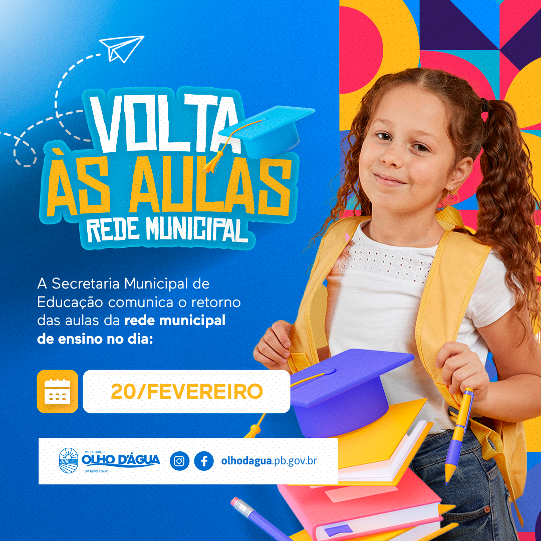 Imagem da notícia 271 - VOLTA ÀS AULAS DA REDE MUNICIPAL