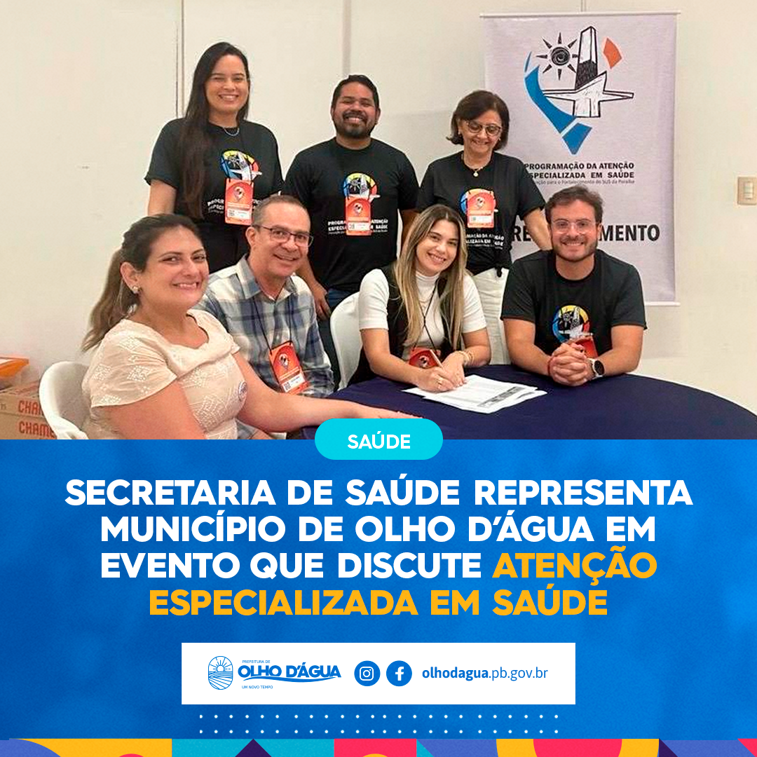 Imagem da notícia 284 - MUNICÍPIO REPRESENTADO EM EVENTO ESTADUAL DE SAÚDE