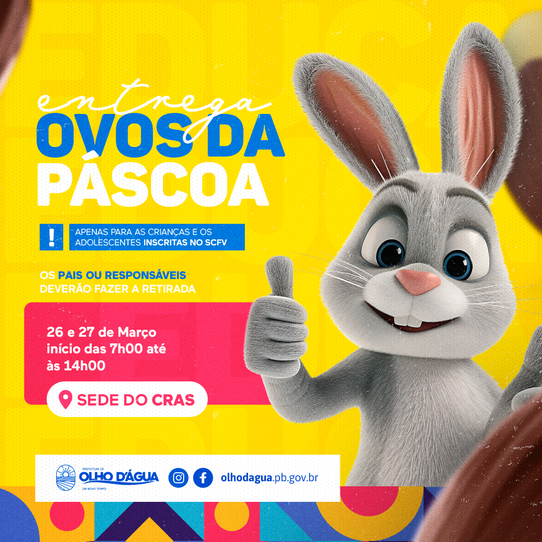 Imagem da notícia 285 - ENTREGA DE OVOS DA PÁSCOA