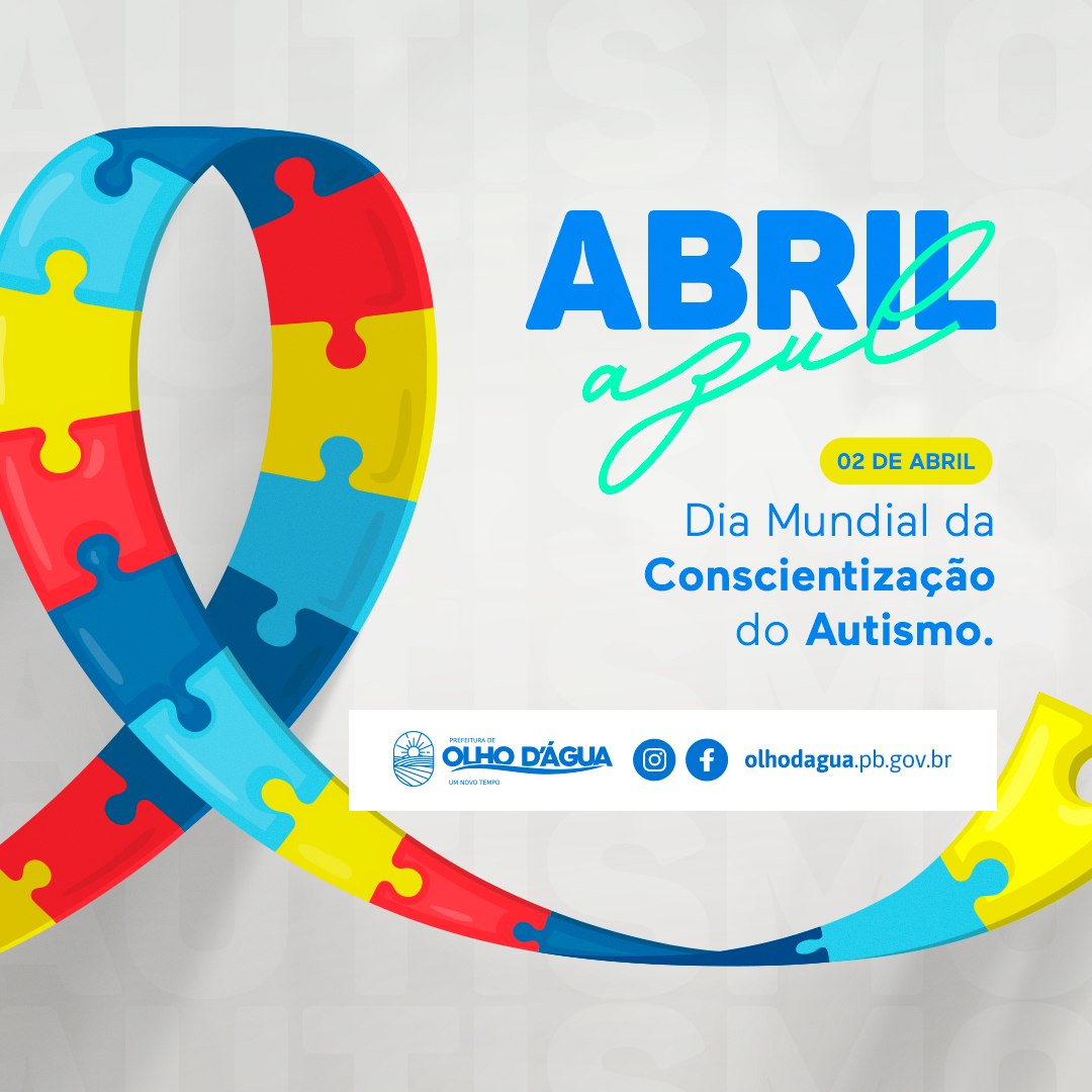 Imagem da notícia 286 - DIA MUNDIAL DE CONSCIENTIZAÇÃO DO AUTISMO