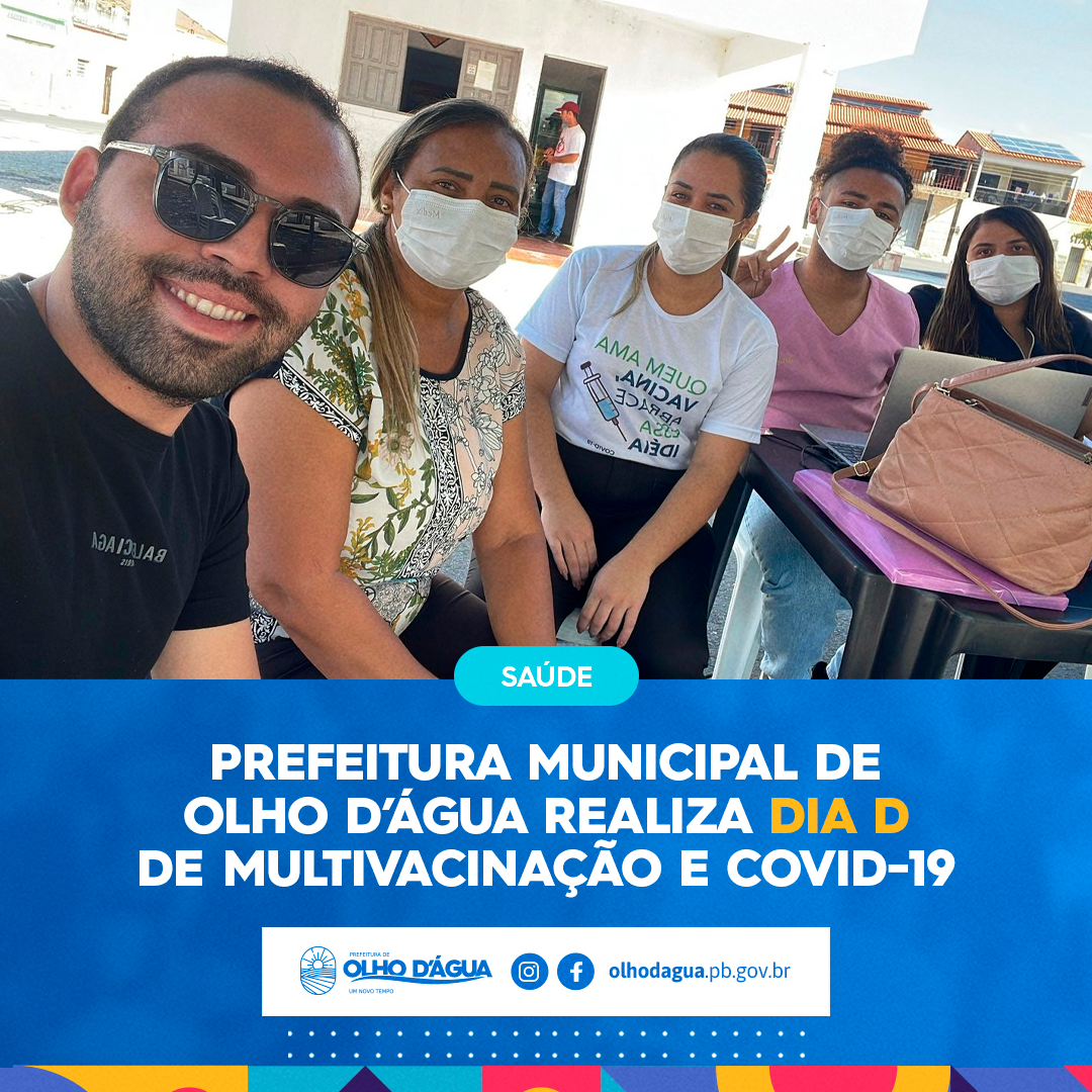 DIA D DE MULTIVACINAÇÃO E COVID-19